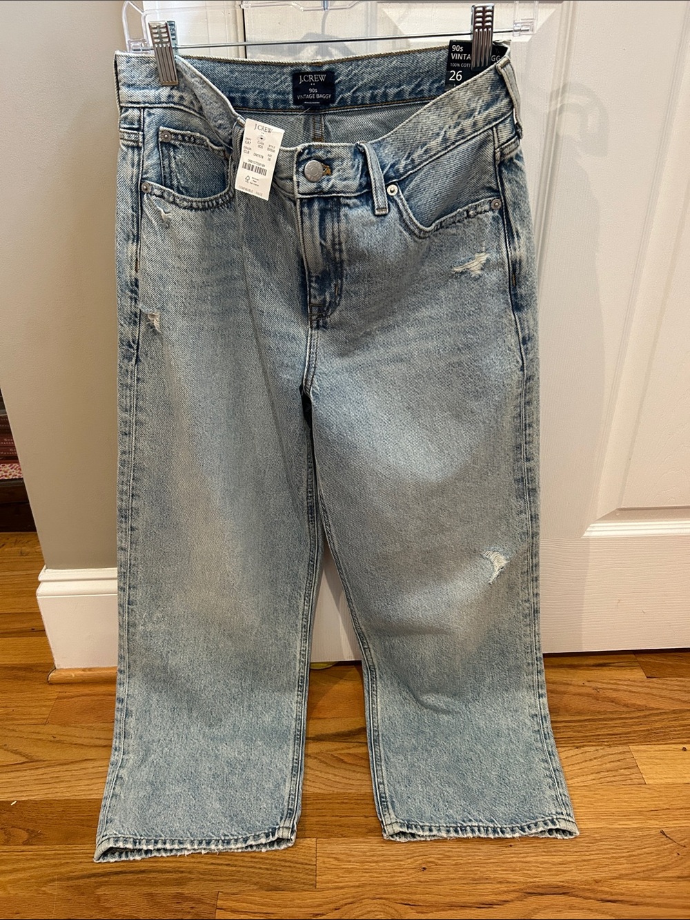 J. Crew Factory 90s Vintage Baggy Jeans size 26 NWR